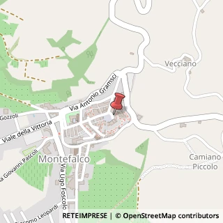 Mappa Via giosue' carducci 3, 06036 Montefalco, Perugia (Umbria)
