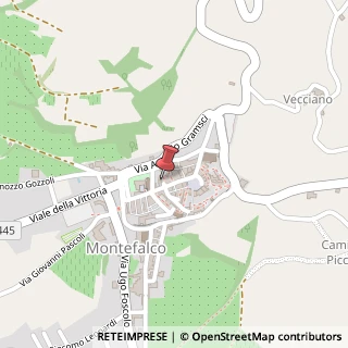 Mappa Corso Goffredo Mameli, 48, 06036 Montefalco, Perugia (Umbria)