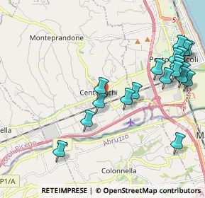 Mappa Via della Liberazione, 63076 Centobuchi AP, Italia (2.5065)