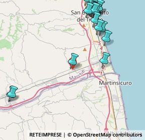 Mappa Via della Liberazione, 63076 Centobuchi AP, Italia (5.75789)