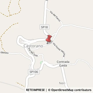 Mappa Via padre carlo orazi 66, 63030 Castorano, Ascoli Piceno (Marche)