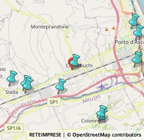 Mappa VIA DE GASPERI, 63076 Monteprandone AP, Italia (3.24333)