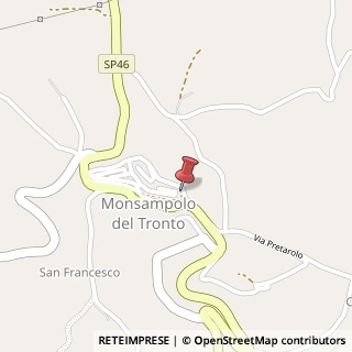 Mappa Via Cavour, 108, 63077 Monsampolo del Tronto, Ascoli Piceno (Marche)