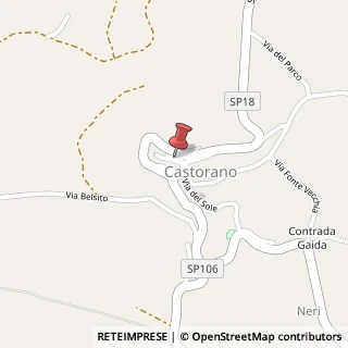 Mappa Via Roma, 12, 63081 Castorano AP, Italia, 63081 Castorano, Ascoli Piceno (Marche)
