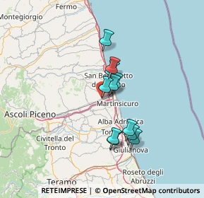 Mappa Via I Maggio, 63076 Centobuchi AP, Italia (10.67545)