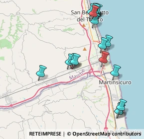 Mappa Via I Maggio, 63076 Centobuchi AP, Italia (4.69556)