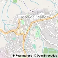 Hartă Castel del Piano