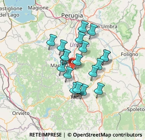 Mappa SP 383, 06050 Collazzone PG, Italia (10.5)