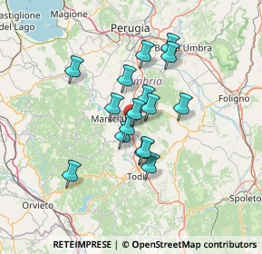 Mappa SP 383, 06050 Collazzone PG, Italia (10.46188)