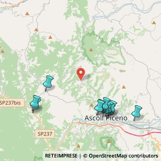 Mappa Via Ferretti Domenico, 63100 Venagrande AP, Italia (5.22727)