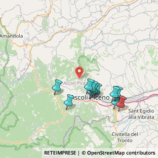 Mappa SP 24 dell'Ascensione, 63100 Ascoli Piceno AP, Italia (7.26)
