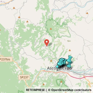 Mappa SP 24 dell'Ascensione, 63100 Ascoli Piceno AP, Italia (5.07364)
