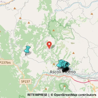 Mappa SP 24 dell'Ascensione, 63100 Ascoli Piceno AP, Italia (4.74375)