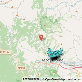 Mappa SP 24 dell'Ascensione, 63100 Ascoli Piceno AP, Italia (4.8595)