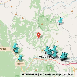 Mappa SP 24 dell'Ascensione, 63100 Ascoli Piceno AP, Italia (6.46789)
