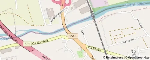 Mappa San Benedetto del Tronto