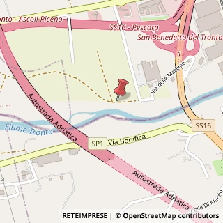 Mappa Strada delle Macchie, 10, 63074 San Benedetto del Tronto, Ascoli Piceno (Marche)