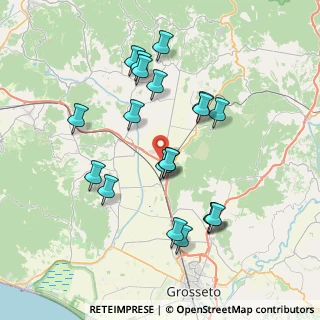 Mappa Loc. Madonnino, 58100 Grosseto GR, Italia (7.661)