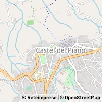 Kort Castel del Piano