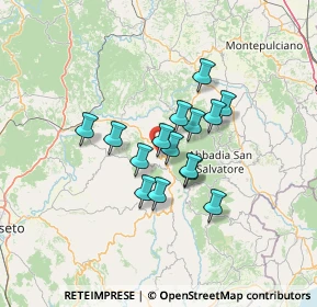 Mappa Località Le Pergole, 58031 Arcidosso GR, Italia (9.836)