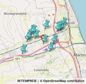 Mappa Via dell'Artigianato I Traversa, 63076 Monteprandone AP, Italia (1.40571)