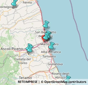 Mappa Via dell'Artigianato I Traversa, 63076 Monteprandone AP, Italia (20.41)