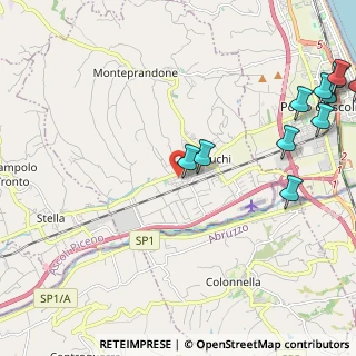 Mappa Via dei Pini, 63076 Centobuchi AP, Italia (3.13909)