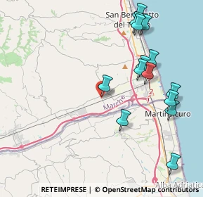 Mappa Via Benedetto Croce, 63076 Monteprandone AP, Italia (4.69571)