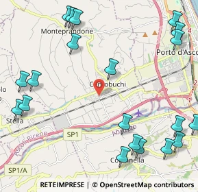 Mappa Via Benedetto Croce, 63076 Monteprandone AP, Italia (3.0915)