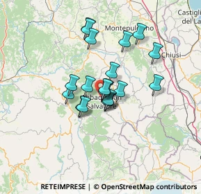 Mappa Via Arno, 53021 Siena SI, Italia (10.0975)