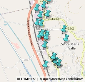 Mappa Via 1º Maggio, 06039 Trevi PG, Italia (0.949)