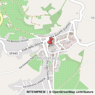 Mappa Via De Cuppis, 4, 06036 Montefalco, Perugia (Umbria)