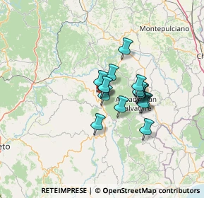 Mappa Corso Nasini, 58033 Castel del Piano GR, Italia (8.91875)