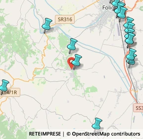 Mappa Viale della Vittoria, 06036 Montefalco PG, Italia (6.72737)