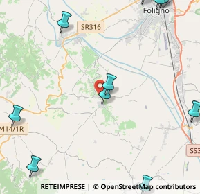 Mappa Viale della Vittoria, 06036 Montefalco PG, Italia (7.02077)