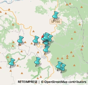 Mappa Via Vittorio Veneto, 58033 Castel del Piano GR, Italia (3.34667)