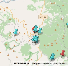 Mappa Via Vittorio Veneto, 58033 Castel del Piano GR, Italia (4.86214)