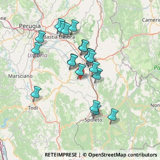 Mappa Località Camiano Grande, 06036 Montefalco PG, Italia (14.207)