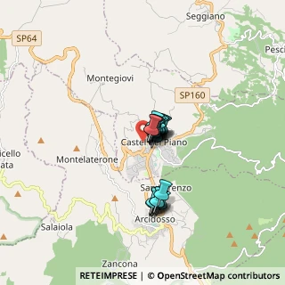 Mappa Via del Fattorone, 58033 Castel del Piano GR, Italia (1.005)