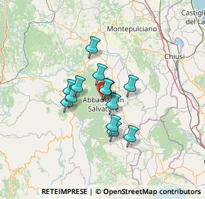 Mappa Via Arno, 53021 Abbadia San Salvatore SI, Italia (9.21923)