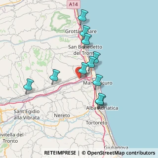 Mappa Contrada Molino, 63076 Monteprandone AP, Italia (6.74455)