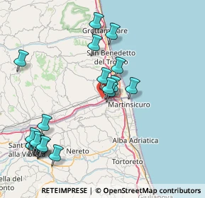 Mappa Monteprandone, 63076 Molino AP, Italia (9.4465)