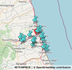 Mappa Monteprandone, 63076 Molino AP, Italia (10.35143)