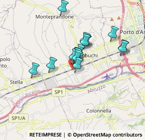 Mappa Via XXIV Maggio, 63076 Centobuchi AP, Italia (1.39933)