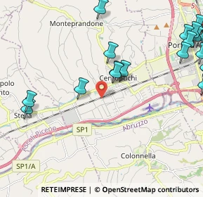 Mappa Via XXIV Maggio, 63076 Centobuchi AP, Italia (3.174)