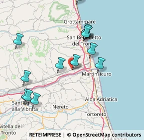 Mappa Via XXIV Maggio, 63076 Centobuchi AP, Italia (8.63929)