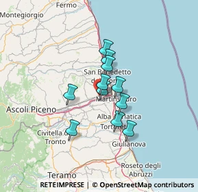 Mappa Via XXIV Maggio, 63076 Centobuchi AP, Italia (9.19636)