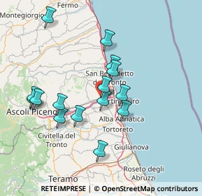 Mappa Via XXIV Maggio, 63076 Centobuchi AP, Italia (14.074)