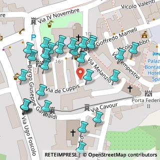 Mappa Corso Goffredo Mameli, 06036 Montefalco PG, Italia (0.07667)