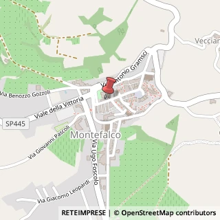 Mappa Corso Goffredo Mameli, 27, 06036 Montefalco, Perugia (Umbria)